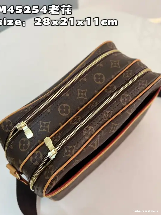 FS CHEAP bag-28*21*11CM LOUIS VUITTON REPORTER 0704